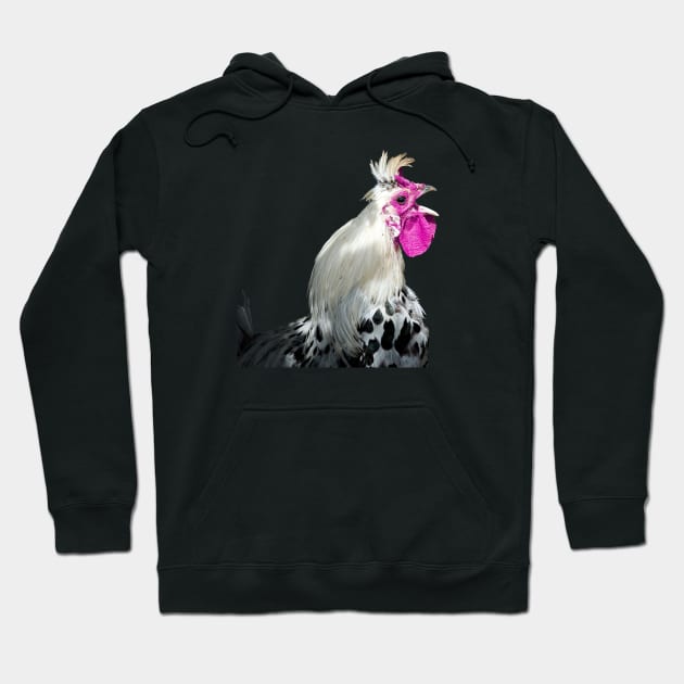 rooster 1 / Swiss Artwork Photography Hoodie by Wolf Art / Swiss Artwork Photography